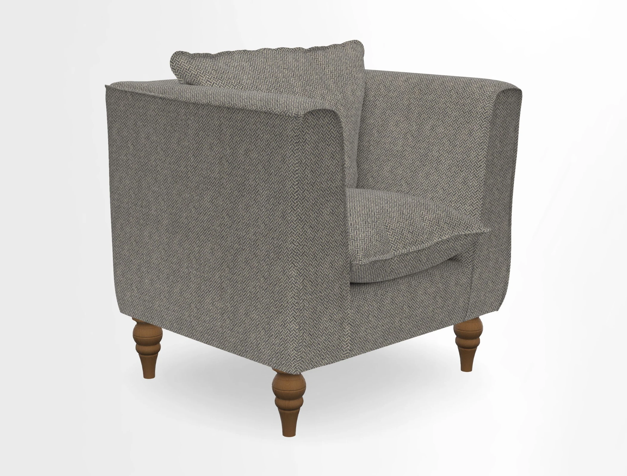 Aysgarth Chair in Two Tone Plain Biscuit