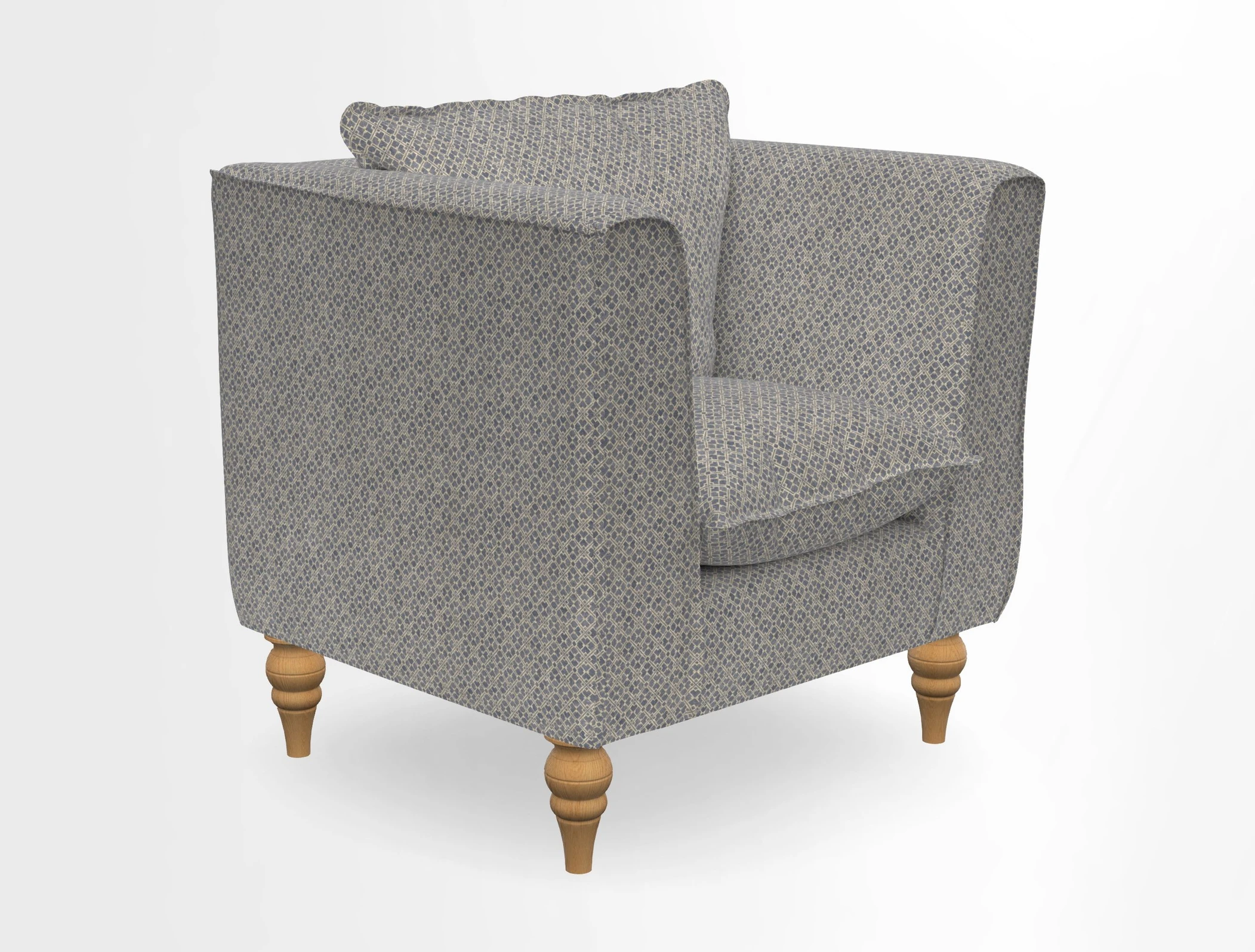 Aysgarth Chair in Two Tone Plain Biscuit