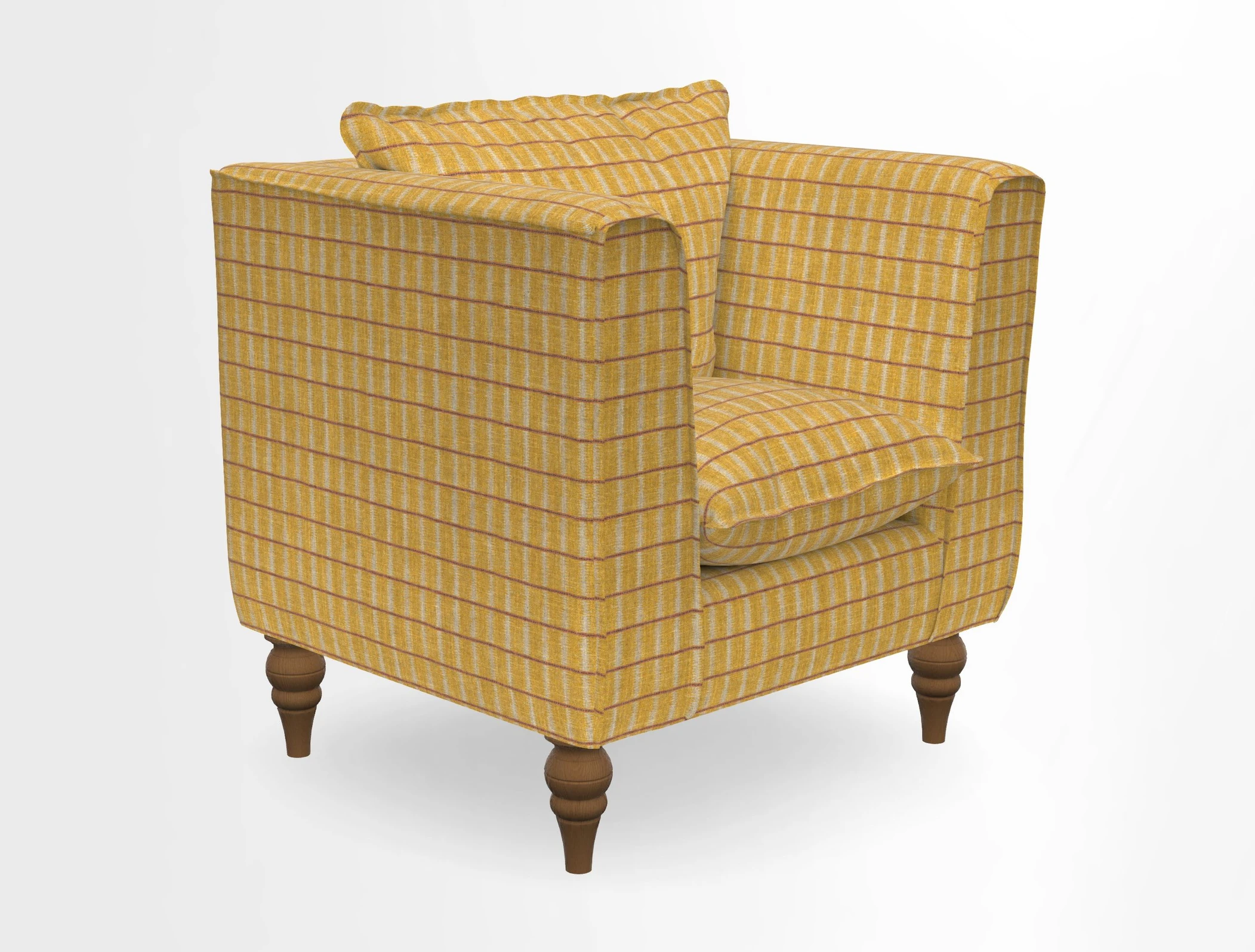 Aysgarth Chair in Two Tone Plain Biscuit