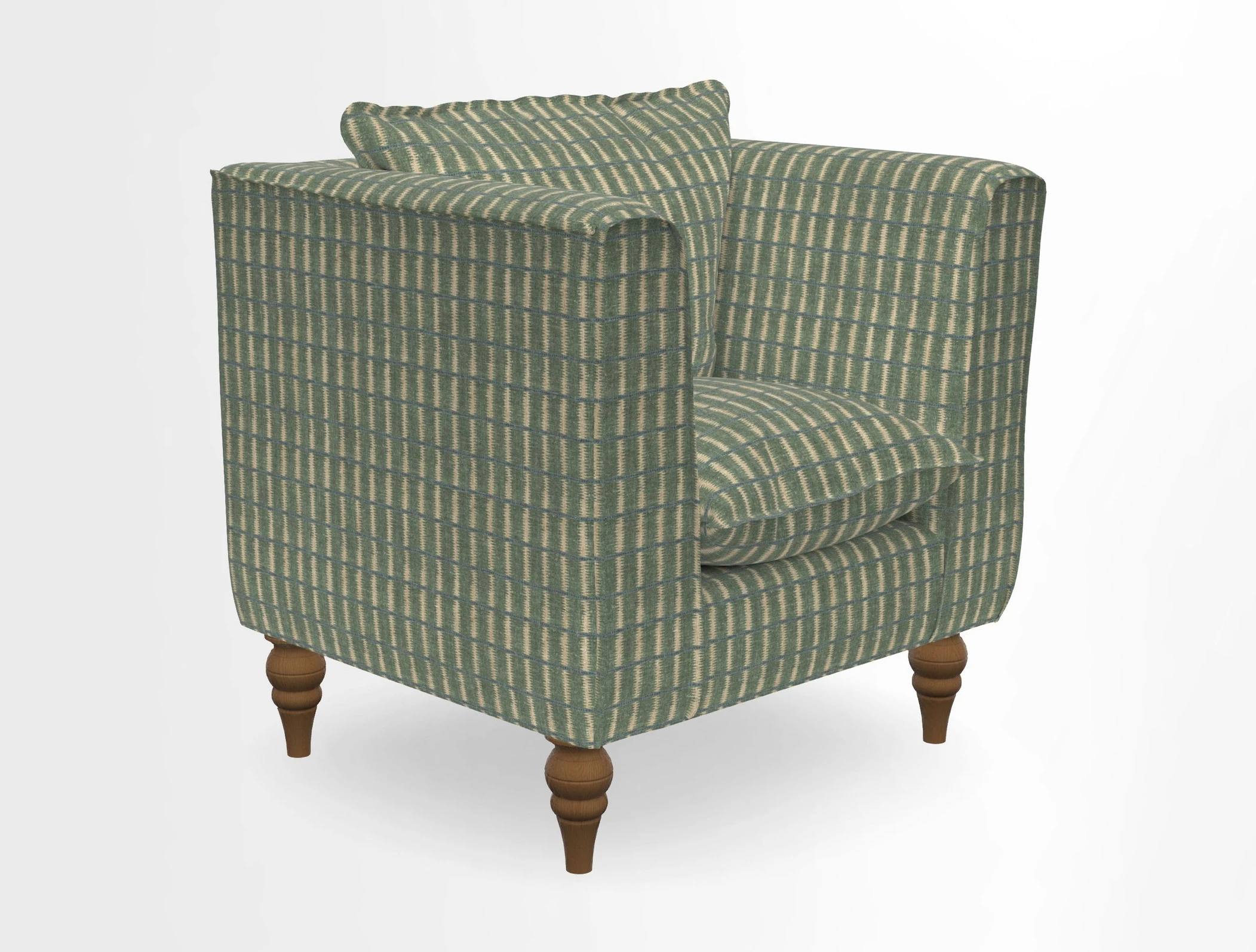 Aysgarth Chair in Two Tone Plain Biscuit