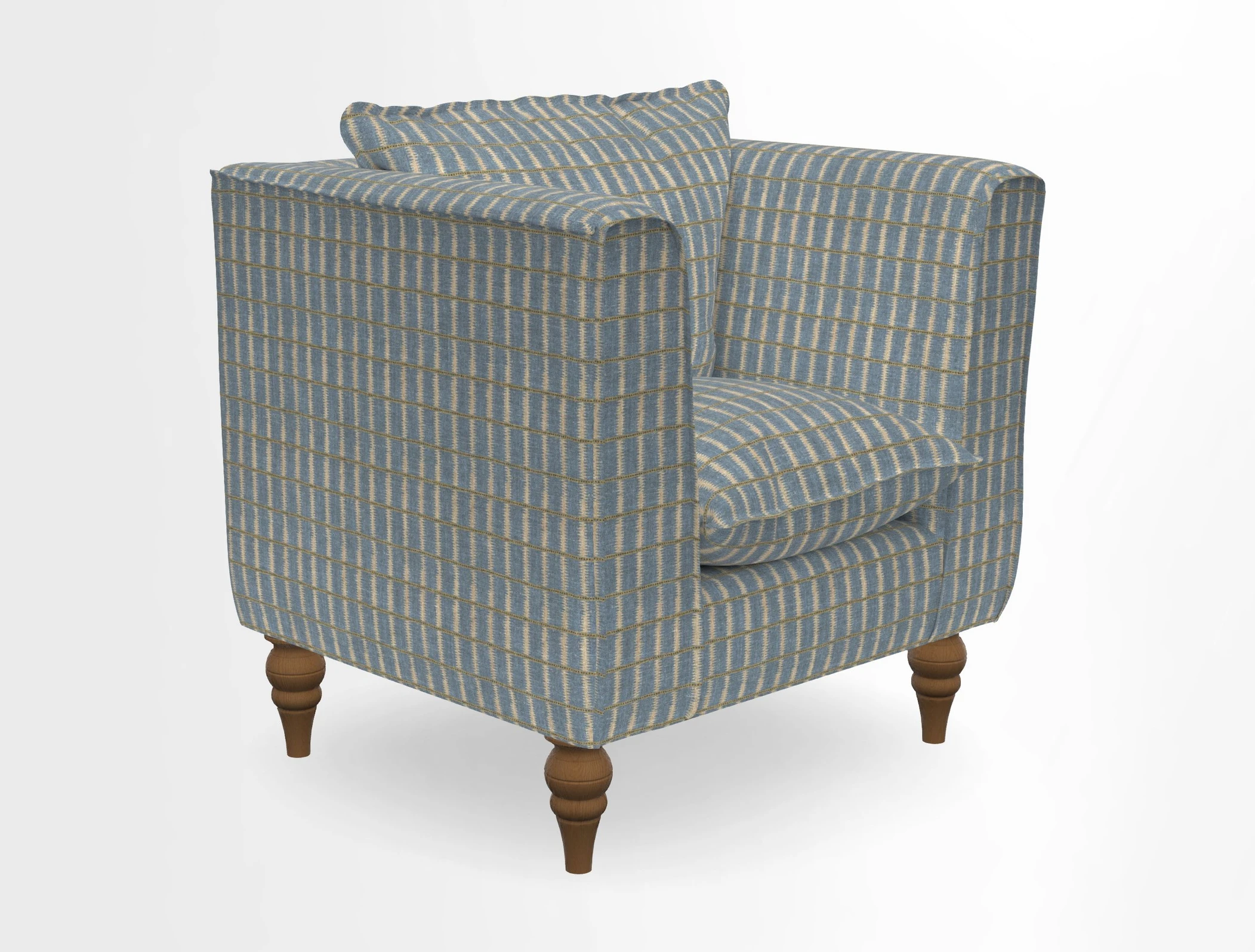 Aysgarth Chair in Two Tone Plain Biscuit