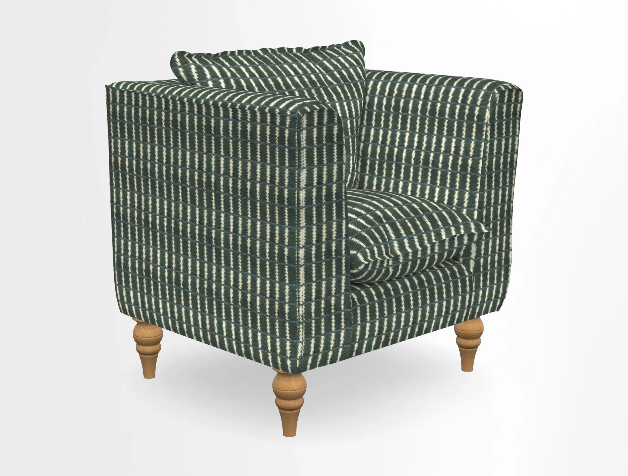 Aysgarth Chair in Two Tone Plain Biscuit