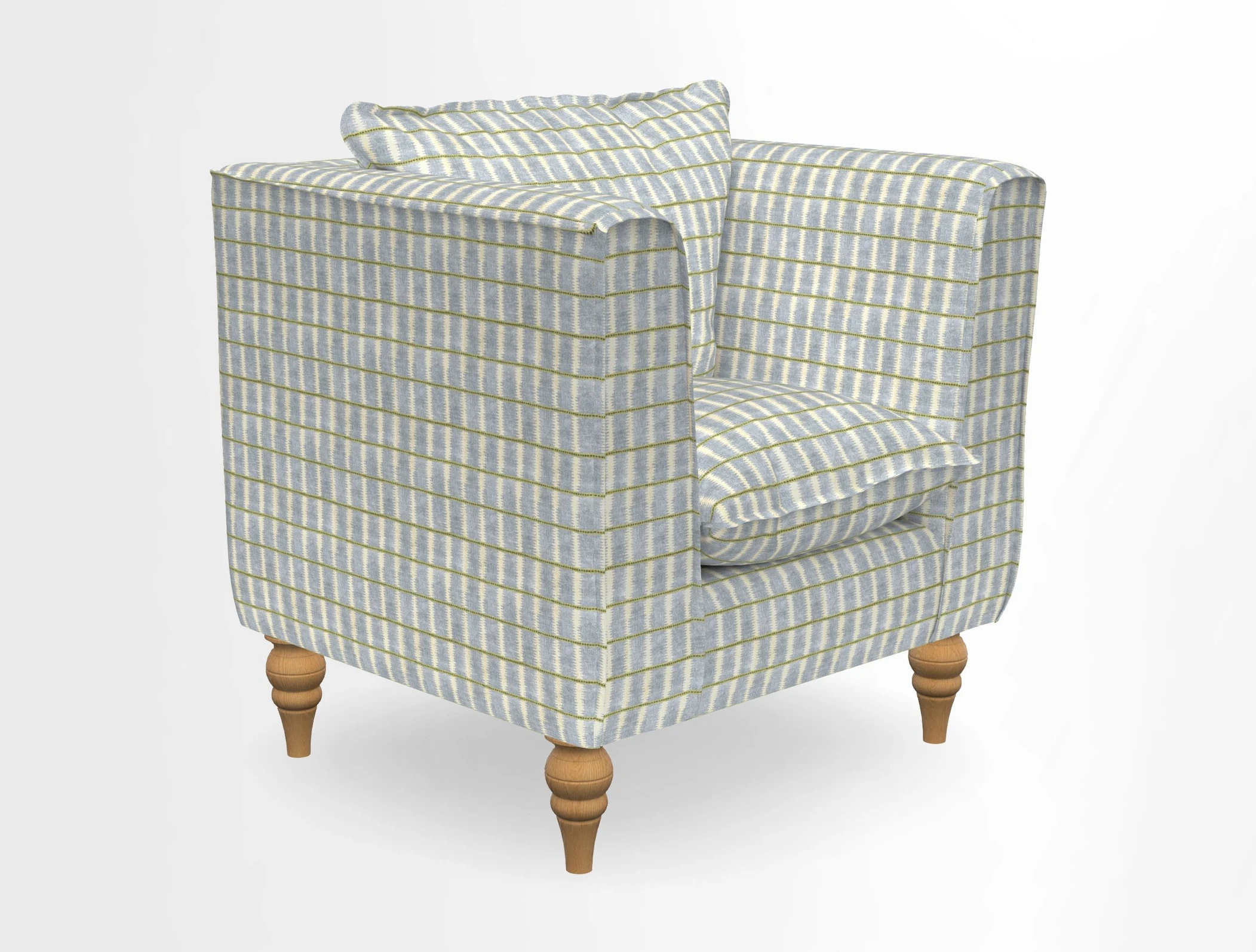 Aysgarth Chair in Two Tone Plain Biscuit