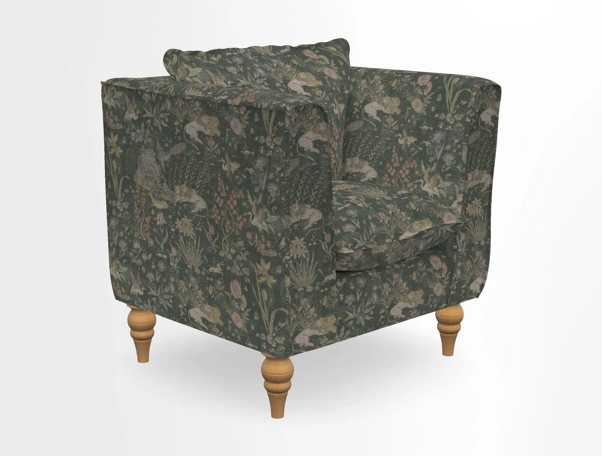 Aysgarth Chair in Two Tone Plain Biscuit
