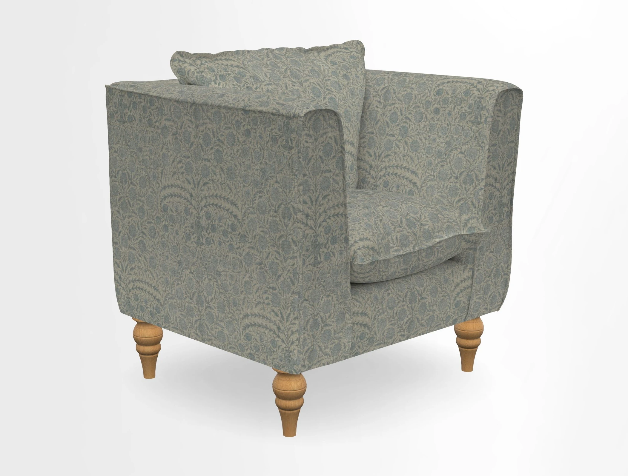 Aysgarth Chair in Two Tone Plain Biscuit