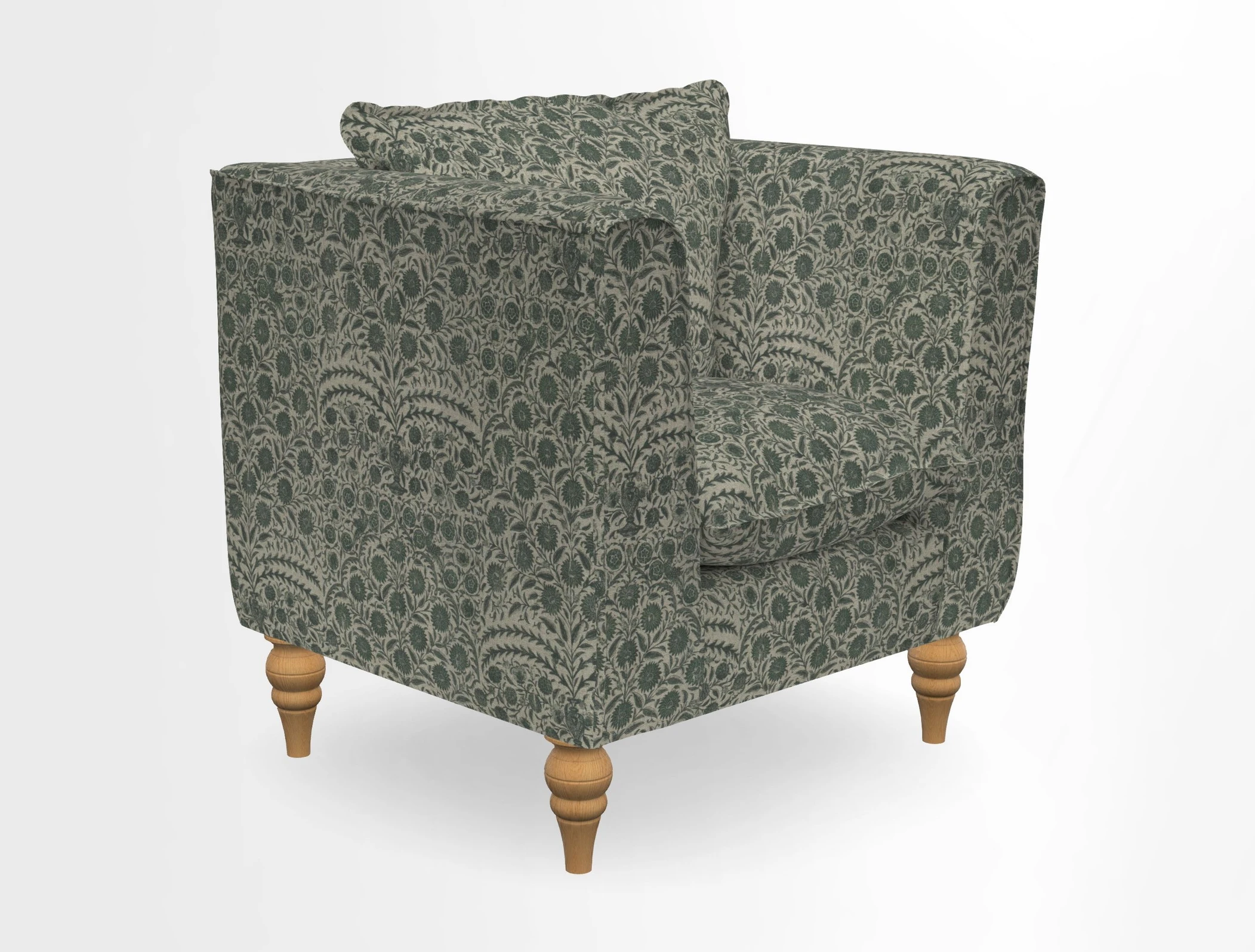 Aysgarth Chair in Two Tone Plain Biscuit