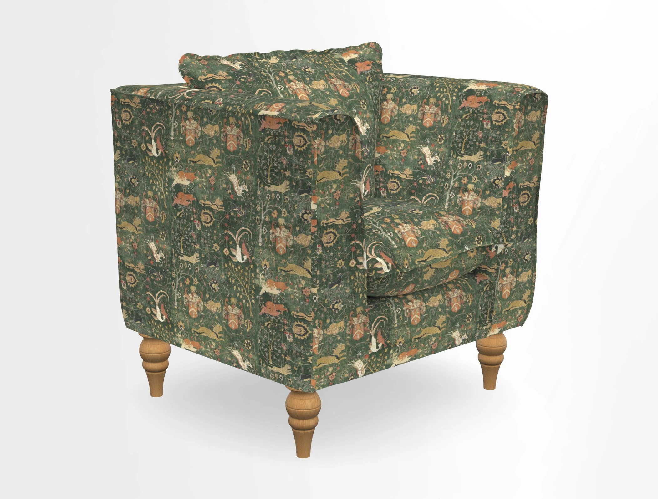 Aysgarth Chair in Two Tone Plain Biscuit