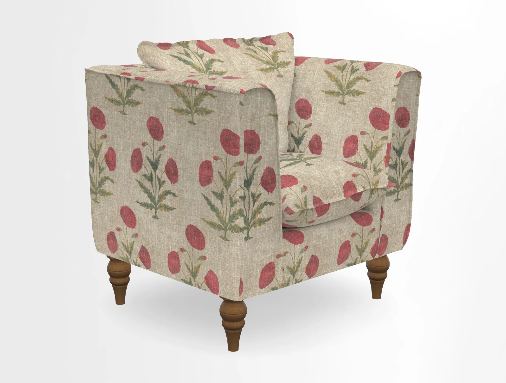 Aysgarth Chair in Two Tone Plain Biscuit