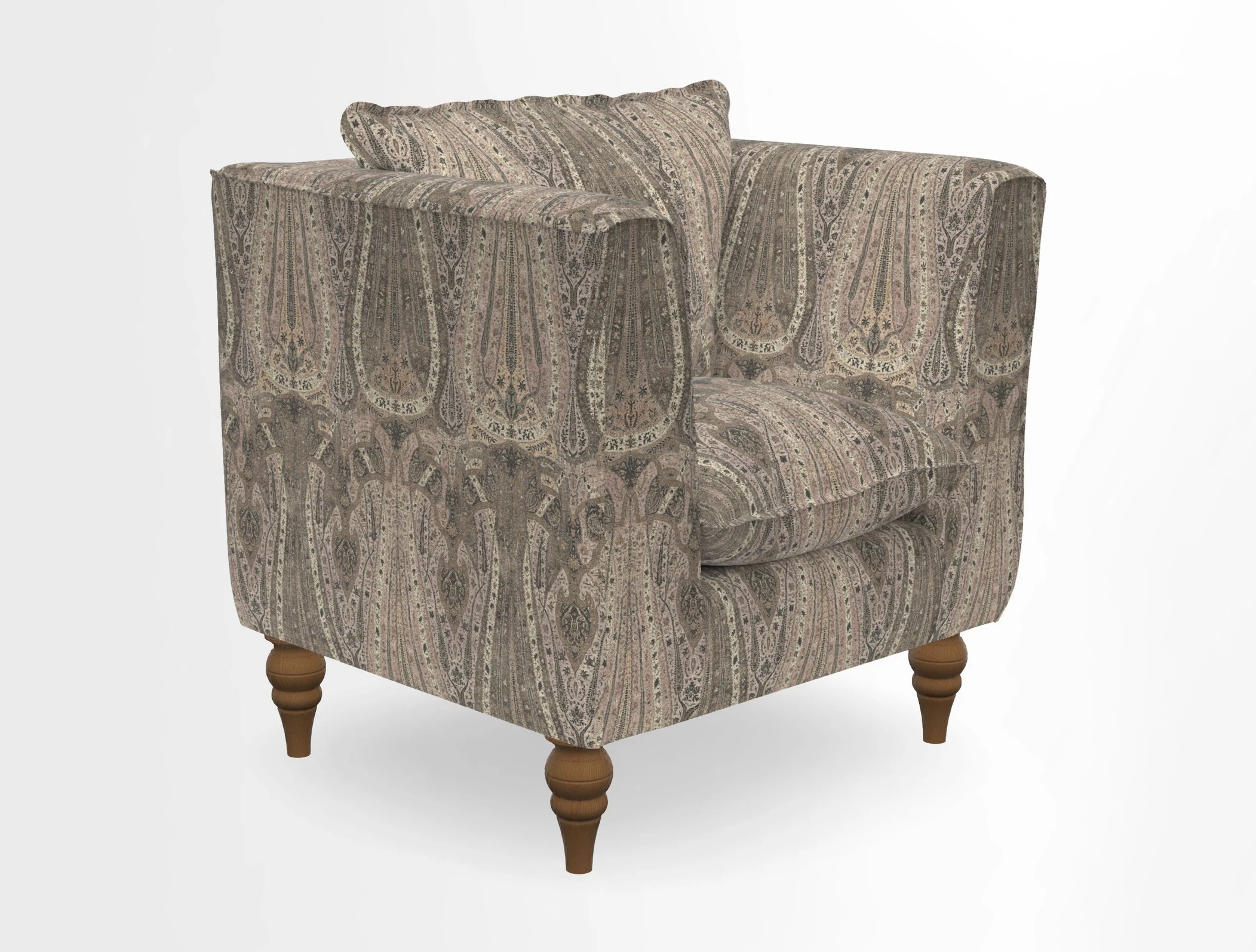 Aysgarth Chair in Two Tone Plain Biscuit