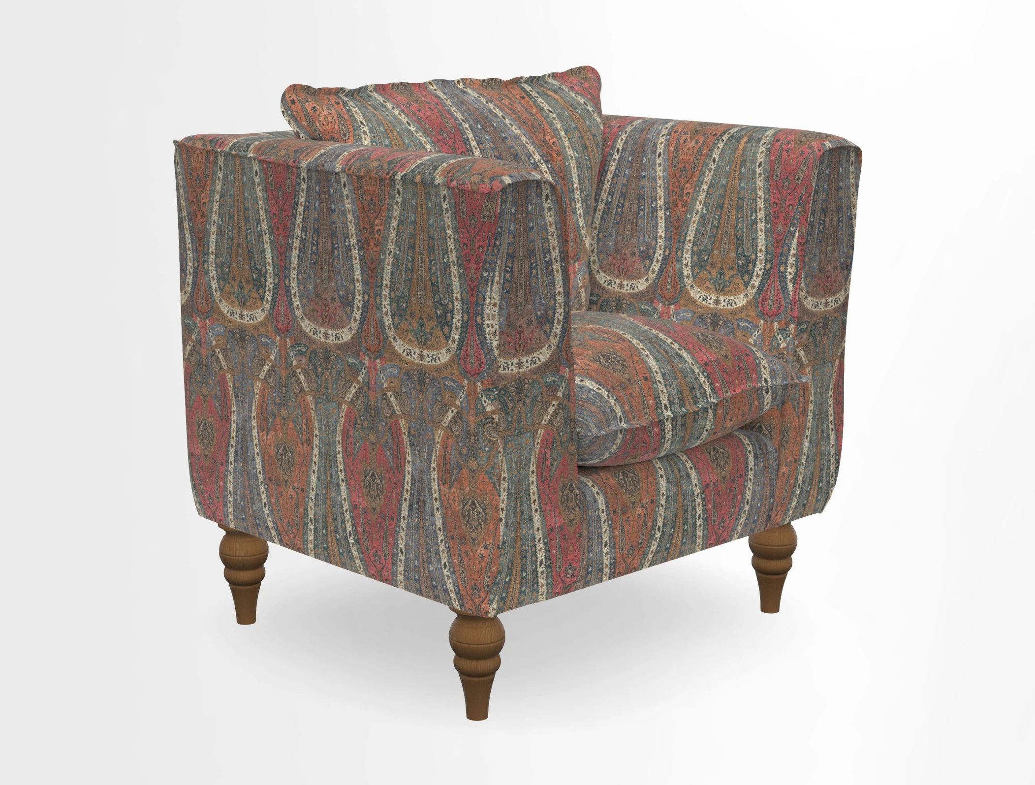 Aysgarth Chair in Two Tone Plain Biscuit