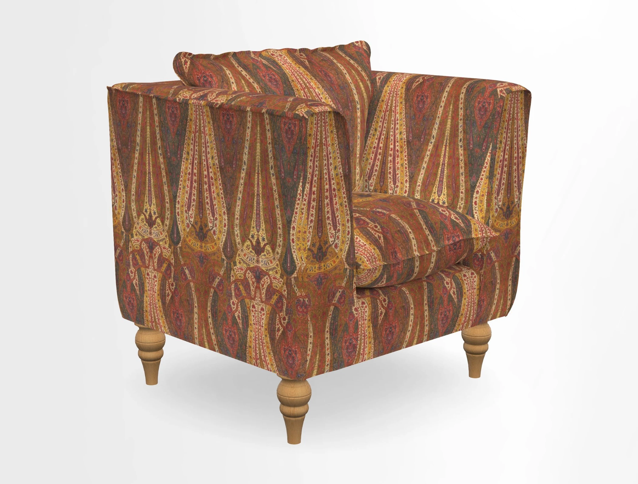 Aysgarth Chair in Two Tone Plain Biscuit