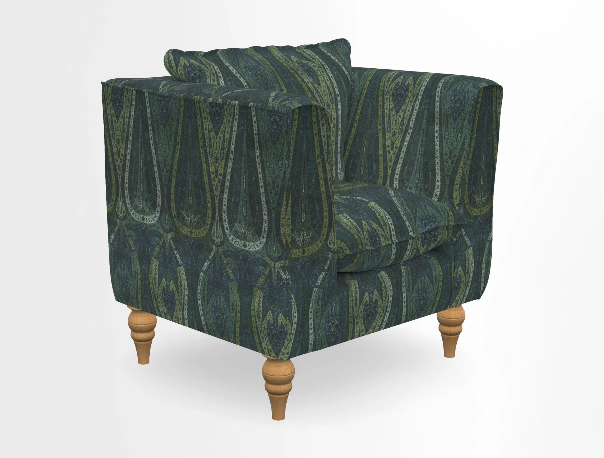 Aysgarth Chair in Two Tone Plain Biscuit