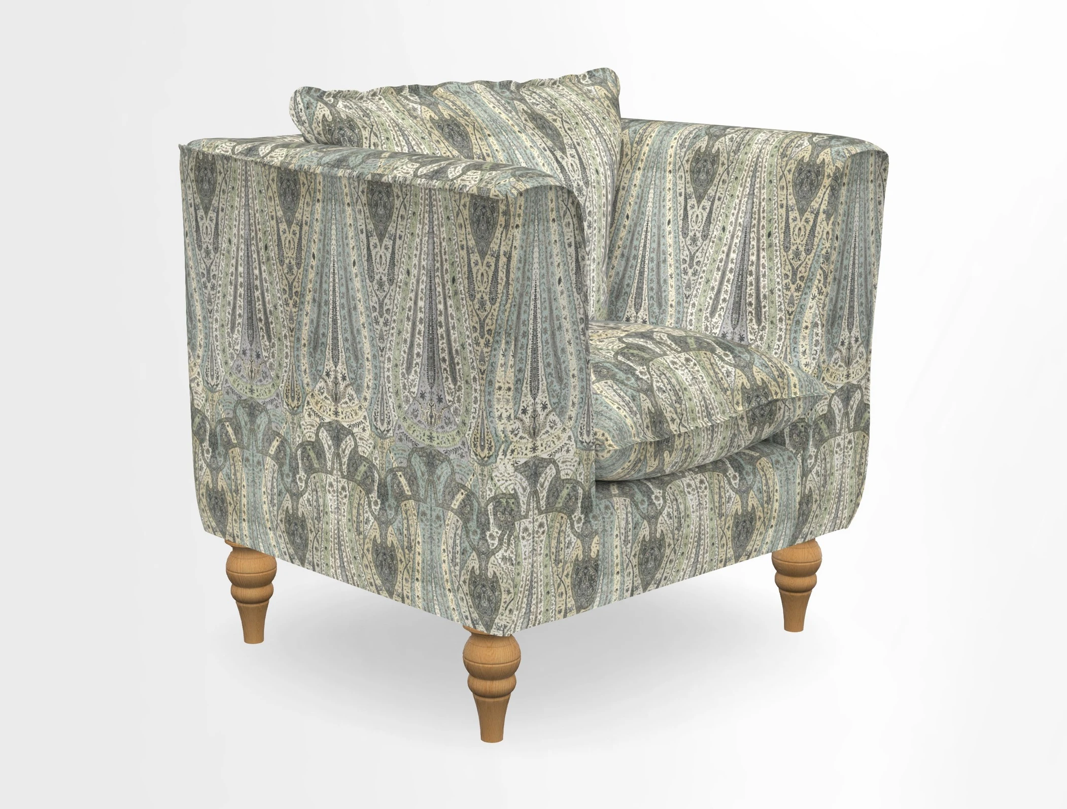 Aysgarth Chair in Two Tone Plain Biscuit
