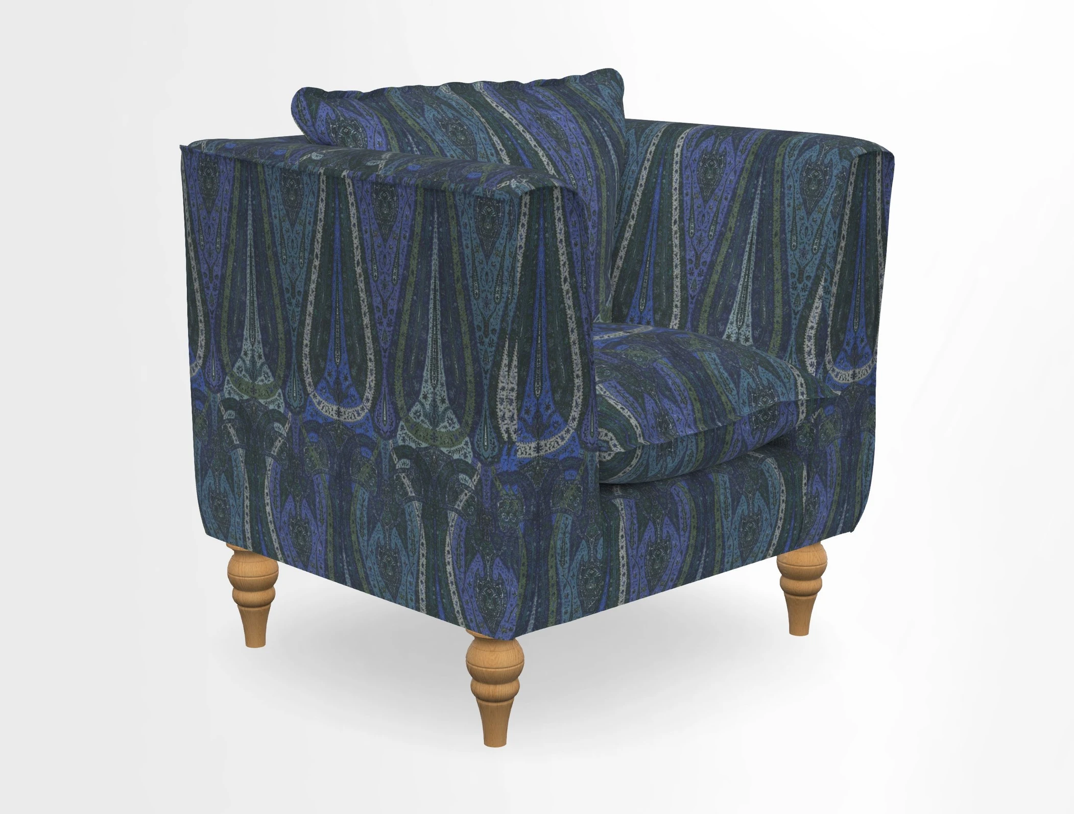 Aysgarth Chair in Two Tone Plain Biscuit