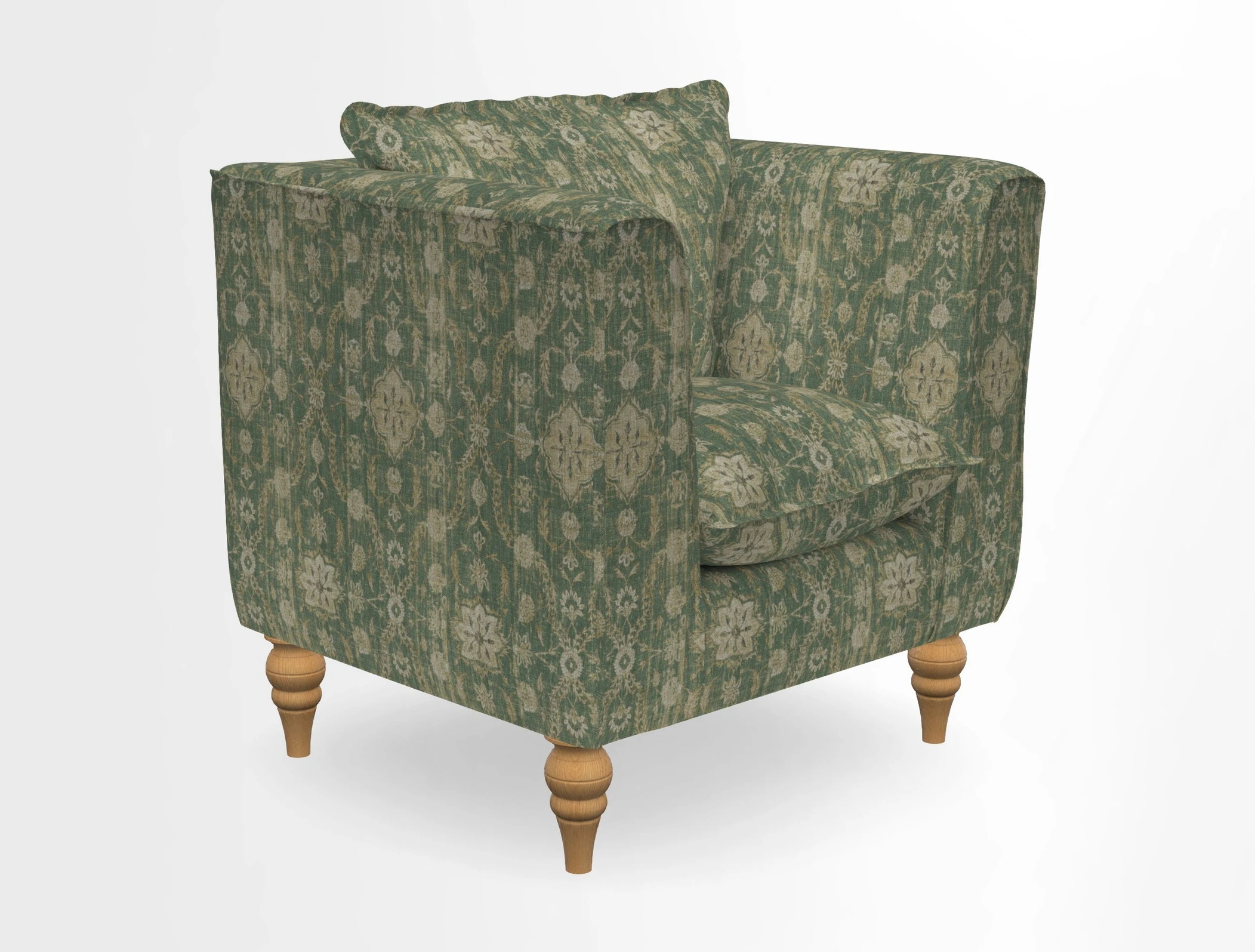 Aysgarth Chair in Two Tone Plain Biscuit