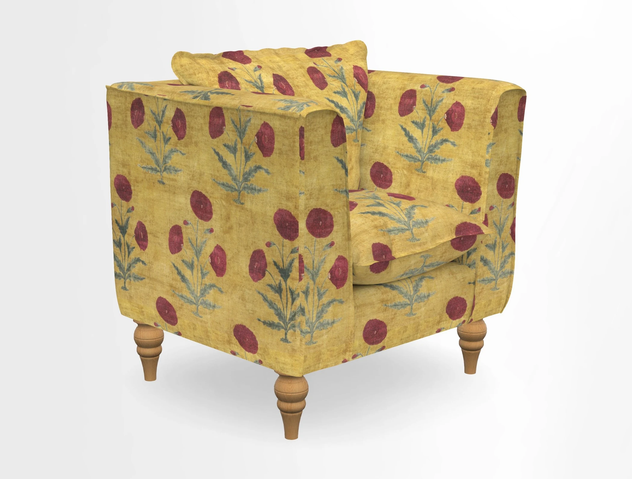 Aysgarth Chair in Two Tone Plain Biscuit