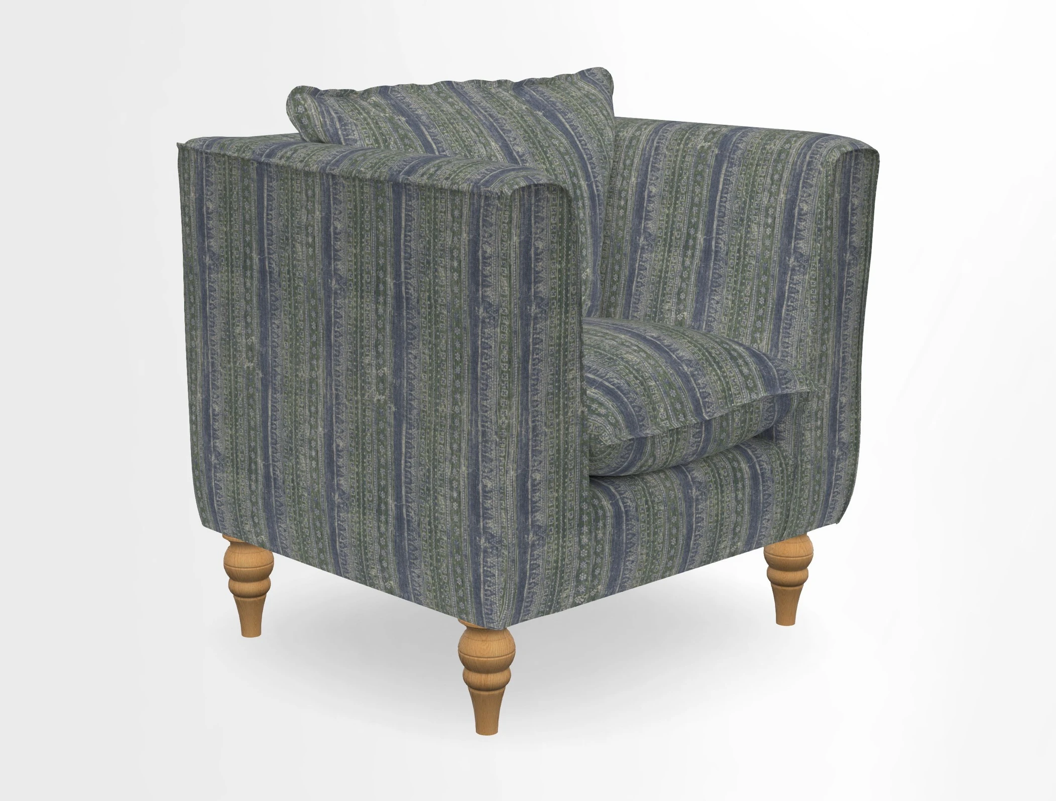 Aysgarth Chair in Two Tone Plain Biscuit