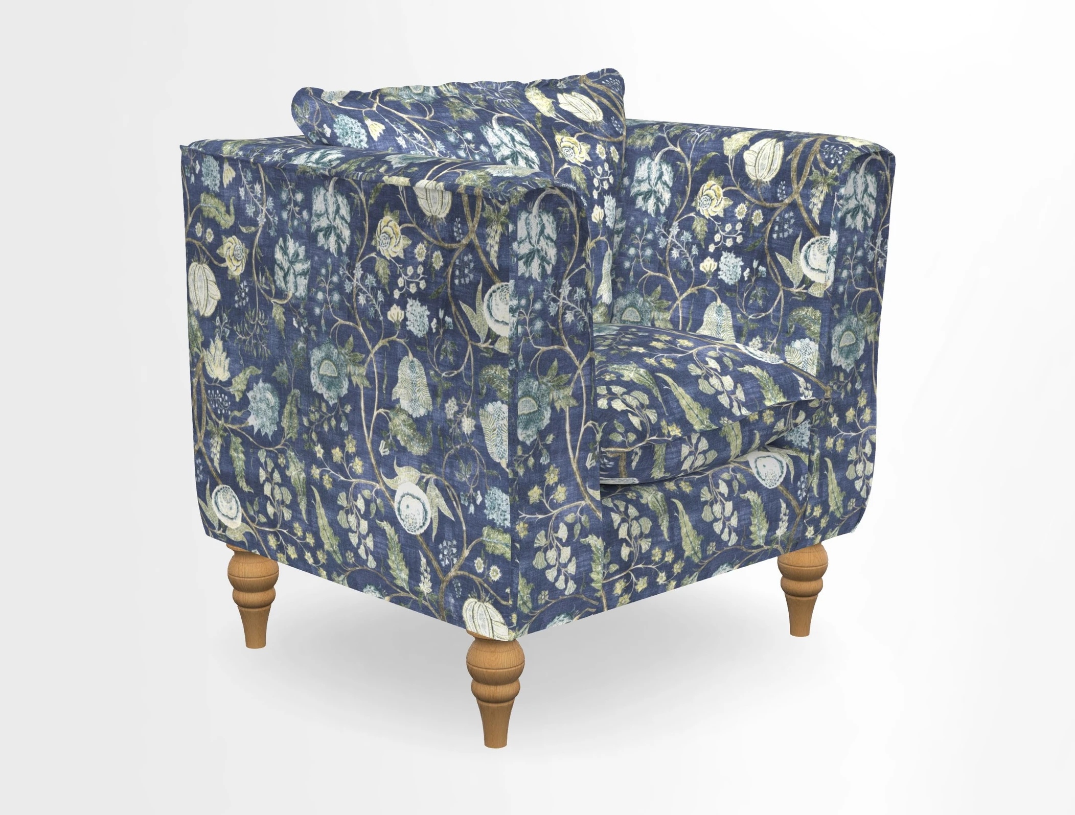 Aysgarth Chair in Two Tone Plain Biscuit