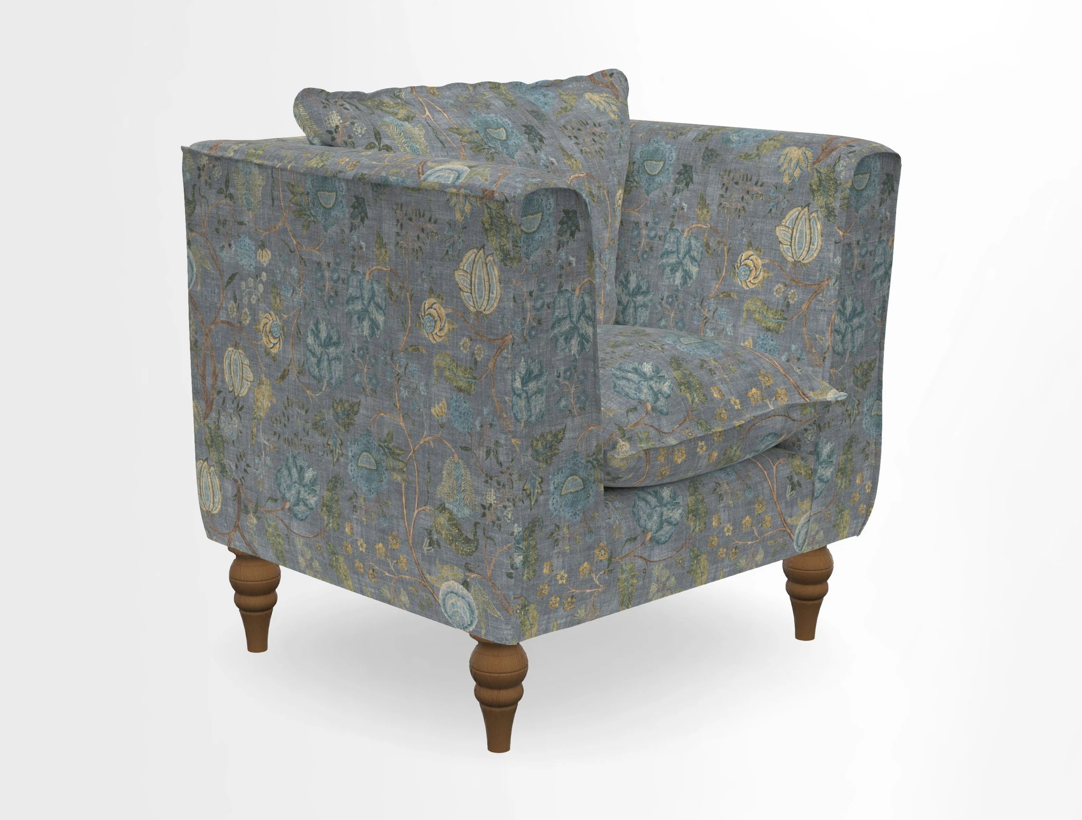 Aysgarth Chair in Two Tone Plain Biscuit