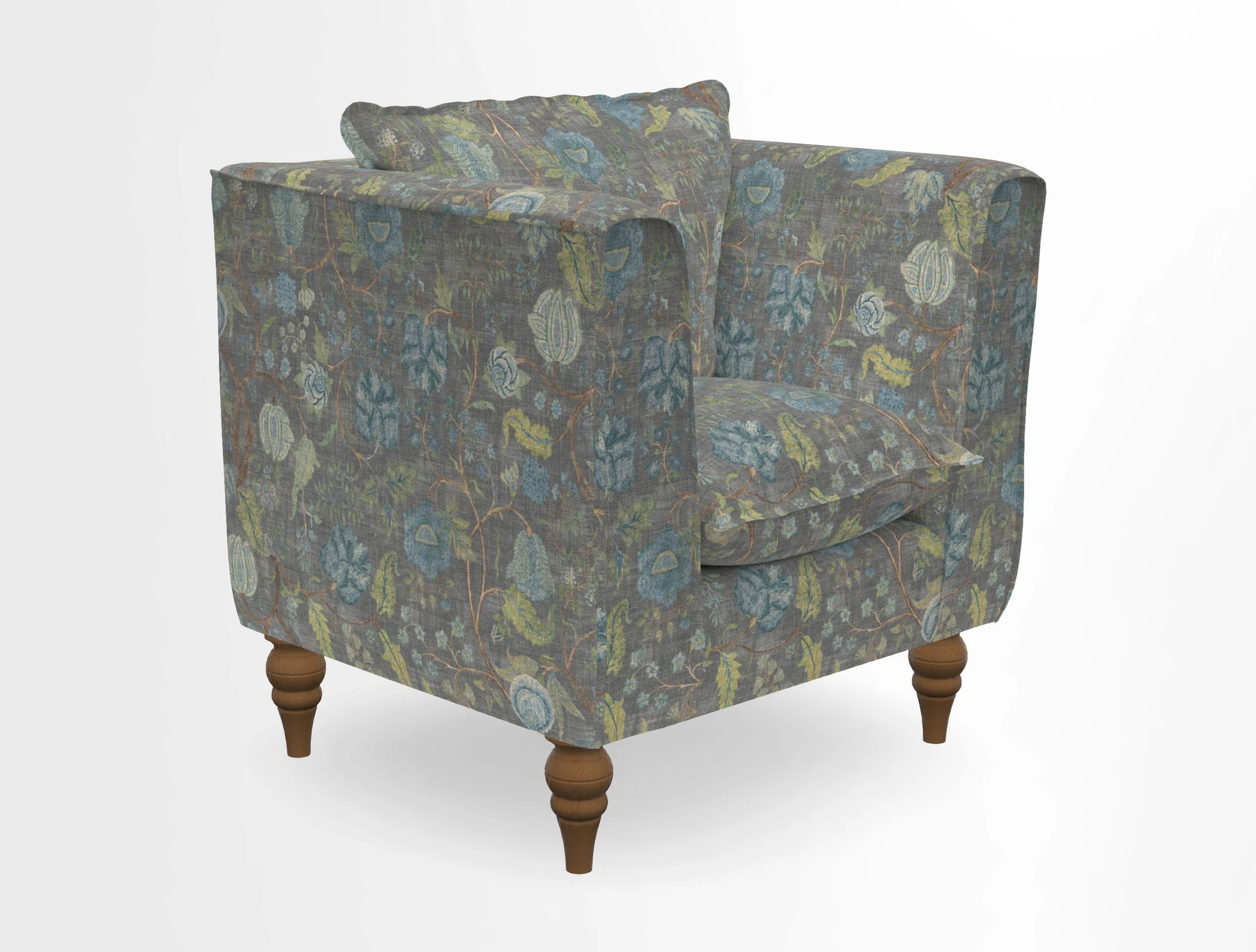 Aysgarth Chair in Two Tone Plain Biscuit