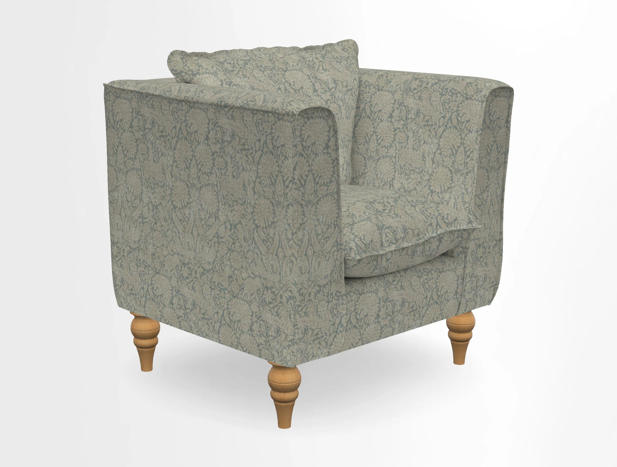 Aysgarth Chair in Two Tone Plain Biscuit