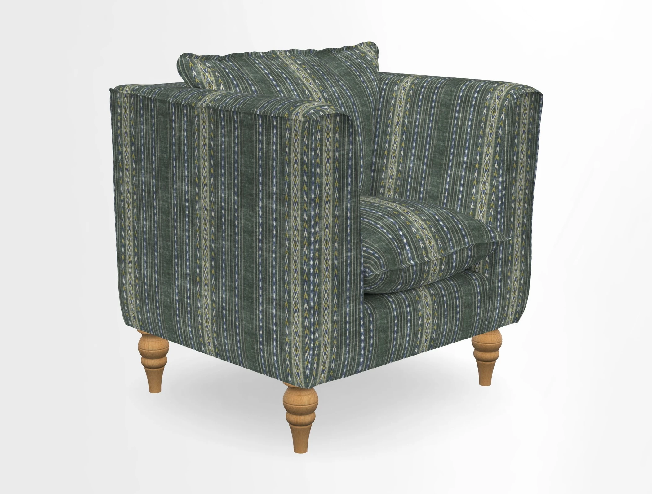Aysgarth Chair in Two Tone Plain Biscuit
