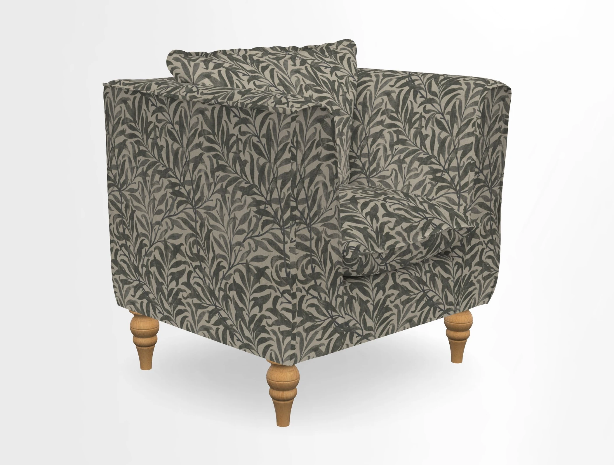 Aysgarth Chair in Two Tone Plain Biscuit