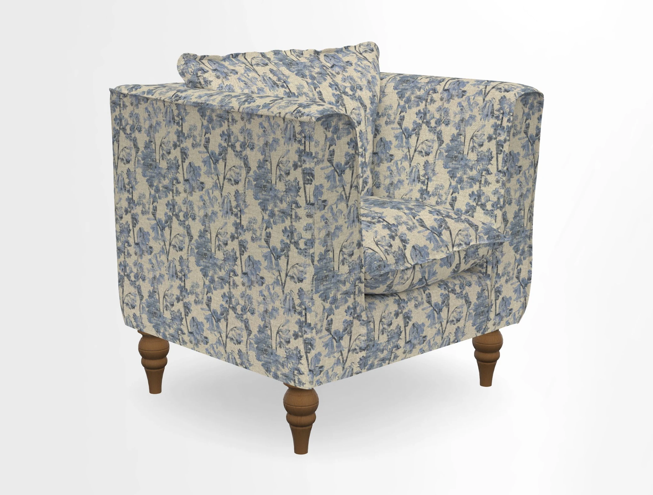 Aysgarth Chair in Two Tone Plain Biscuit
