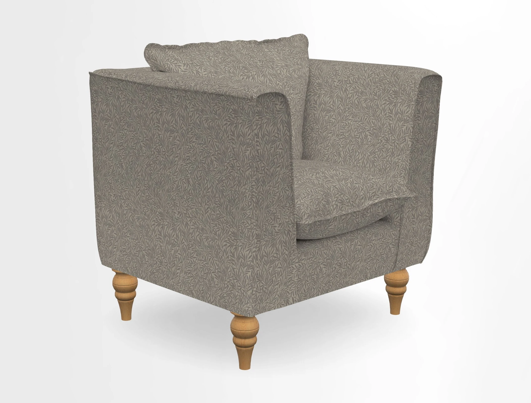 Aysgarth Chair in Two Tone Plain Biscuit
