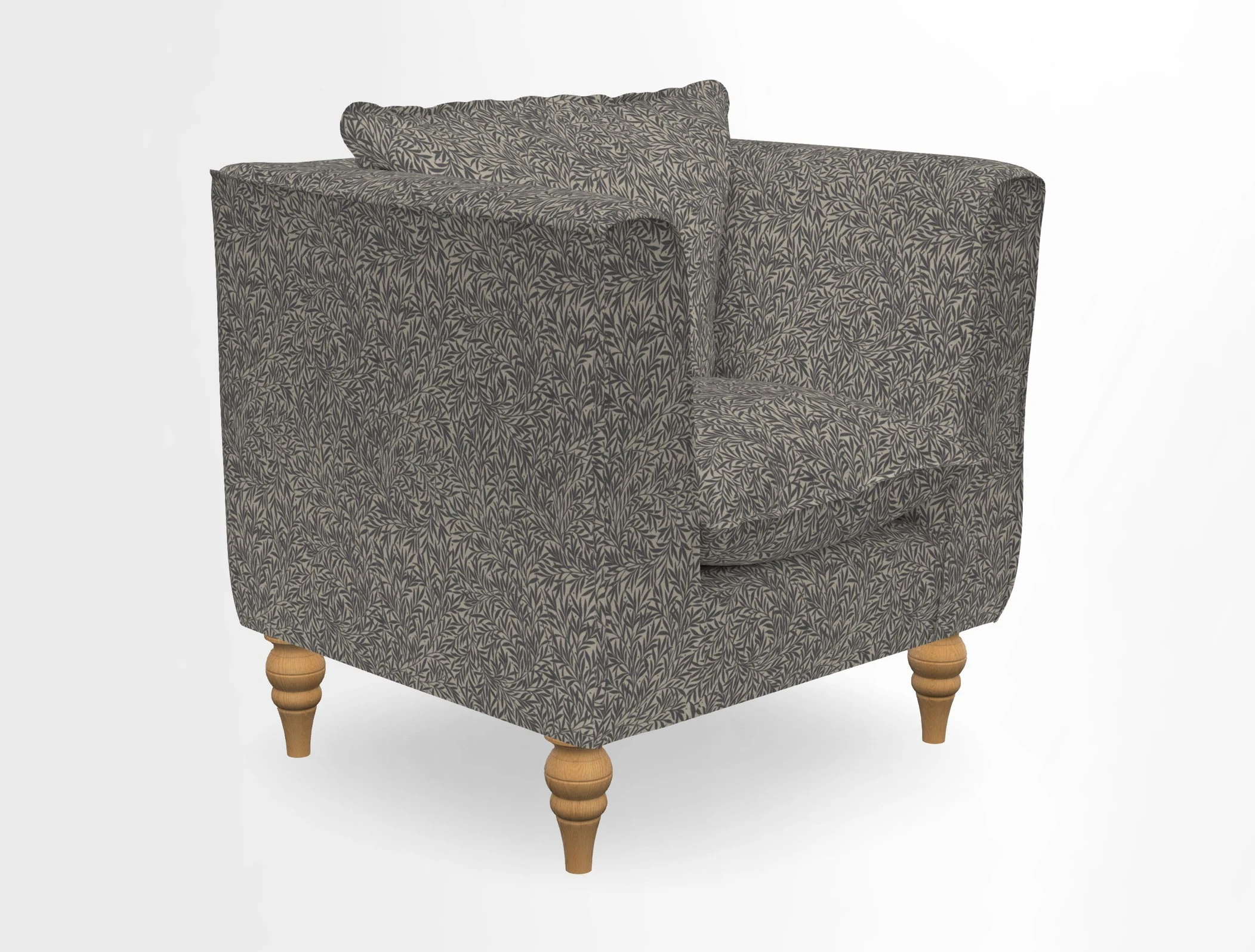 Aysgarth Chair in Two Tone Plain Biscuit