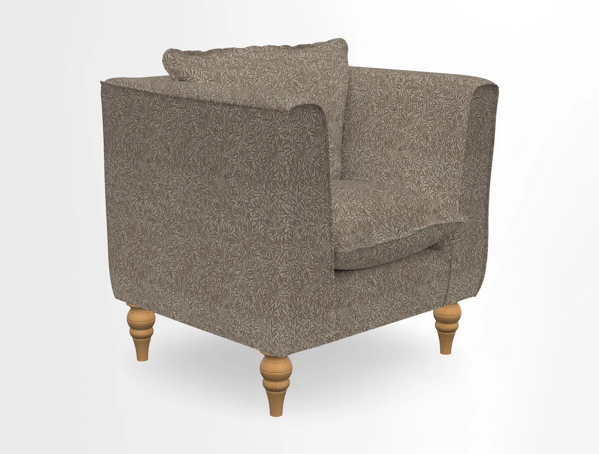 Aysgarth Chair in Two Tone Plain Biscuit