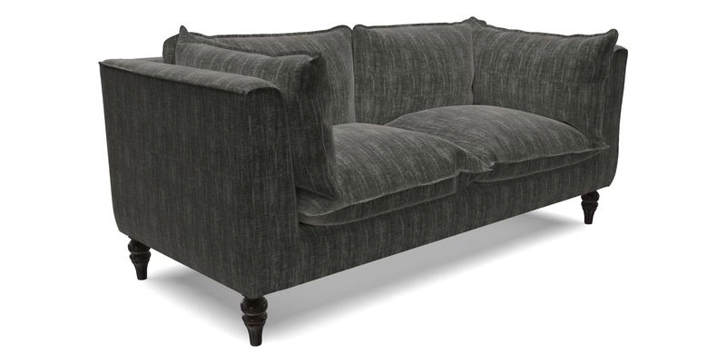 Aysgarth 3 Seater Sofa in Furrow Stripe Broad and Furrow Stripe Narrow Sunflower