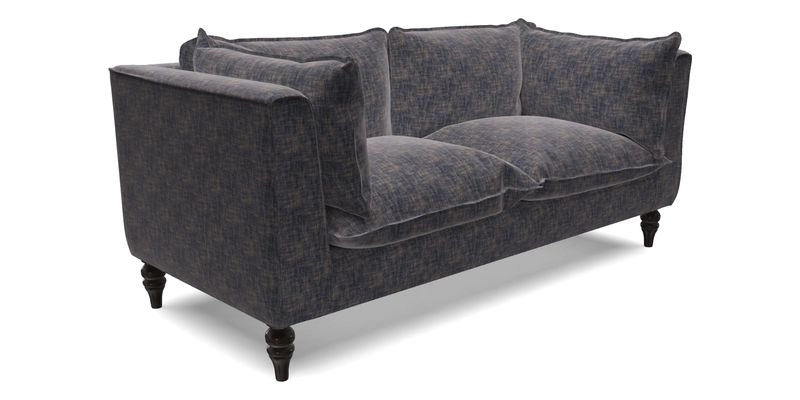 Aysgarth 3 Seater Sofa in Furrow Stripe Broad and Furrow Stripe Narrow Sunflower