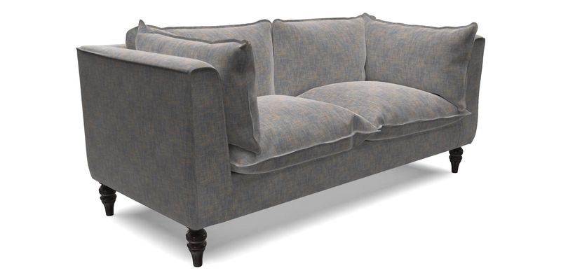 Aysgarth 3 Seater Sofa in Furrow Stripe Broad and Furrow Stripe Narrow Sunflower