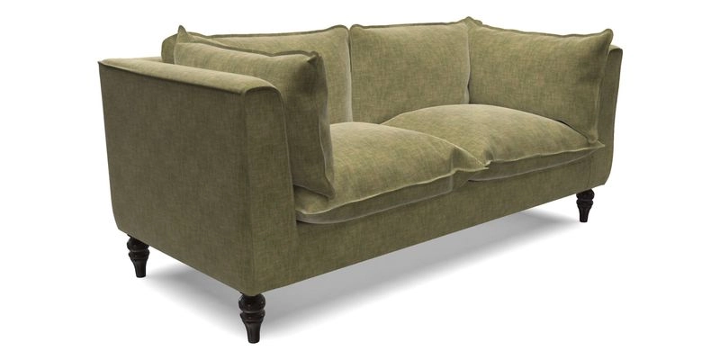 Aysgarth 3 Seater Sofa in Furrow Stripe Broad and Furrow Stripe Narrow Sunflower