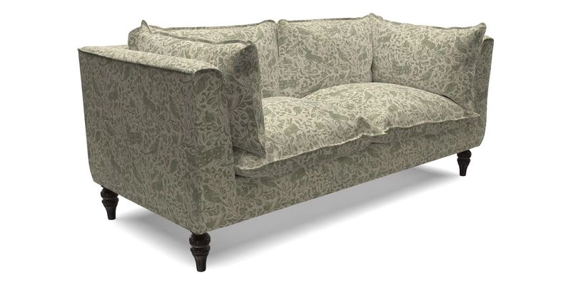 Aysgarth 3 Seater Sofa in Furrow Stripe Broad and Furrow Stripe Narrow Sunflower