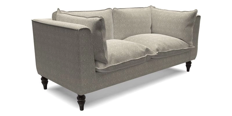 Aysgarth 3 Seater Sofa in Furrow Stripe Broad and Furrow Stripe Narrow Sunflower