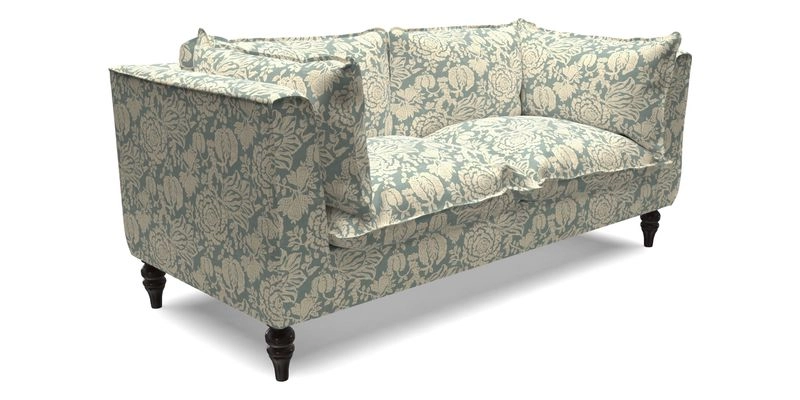 Aysgarth 3 Seater Sofa in Furrow Stripe Broad and Furrow Stripe Narrow Sunflower