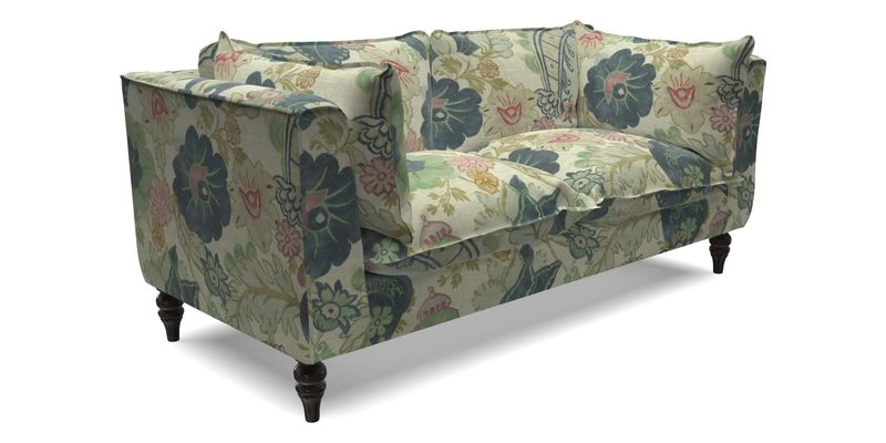 Aysgarth 3 Seater Sofa in Furrow Stripe Broad and Furrow Stripe Narrow Sunflower