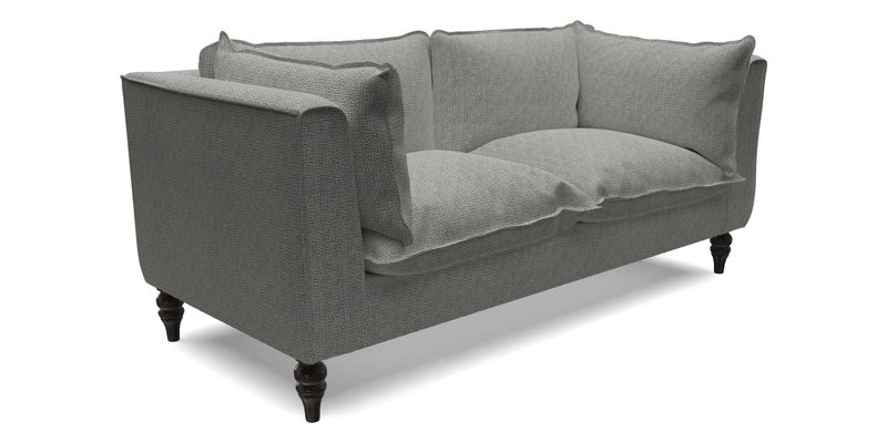 Aysgarth 3 Seater Sofa in Furrow Stripe Broad and Furrow Stripe Narrow Sunflower