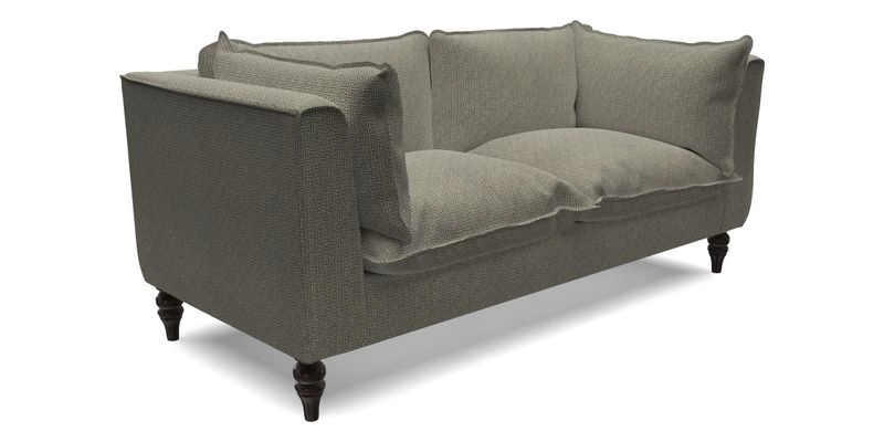 Aysgarth 3 Seater Sofa in Furrow Stripe Broad and Furrow Stripe Narrow Sunflower