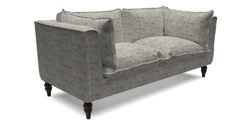 Aysgarth 3 Seater Sofa in Furrow Stripe Broad and Furrow Stripe Narrow Sunflower