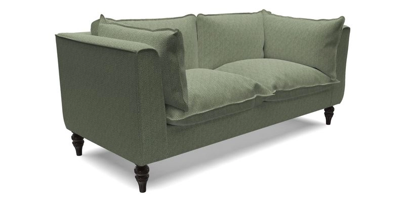 Aysgarth 3 Seater Sofa in Furrow Stripe Broad and Furrow Stripe Narrow Sunflower