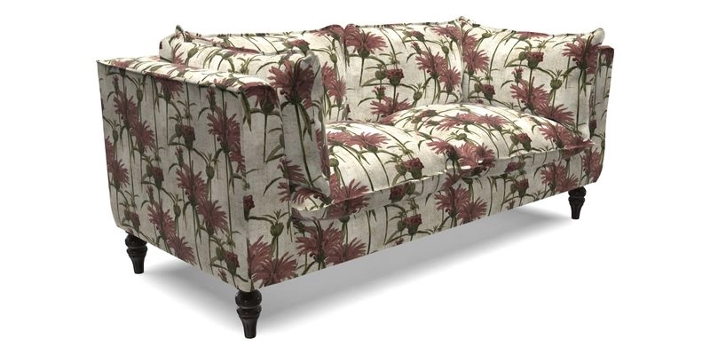 Aysgarth 3 Seater Sofa in Furrow Stripe Broad and Furrow Stripe Narrow Sunflower