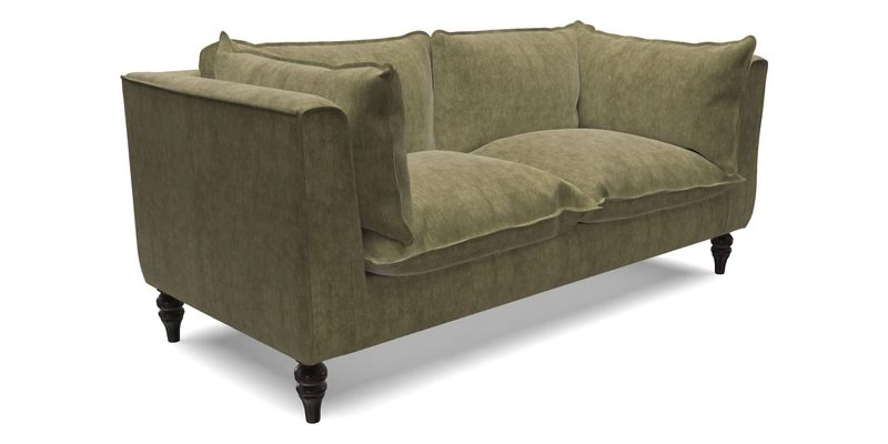 Aysgarth 3 Seater Sofa in Furrow Stripe Broad and Furrow Stripe Narrow Sunflower