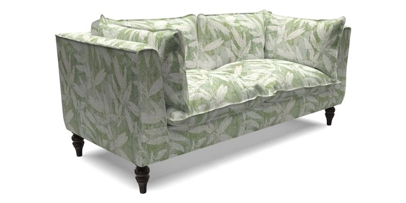 Aysgarth 3 Seater Sofa in Furrow Stripe Broad and Furrow Stripe Narrow Sunflower