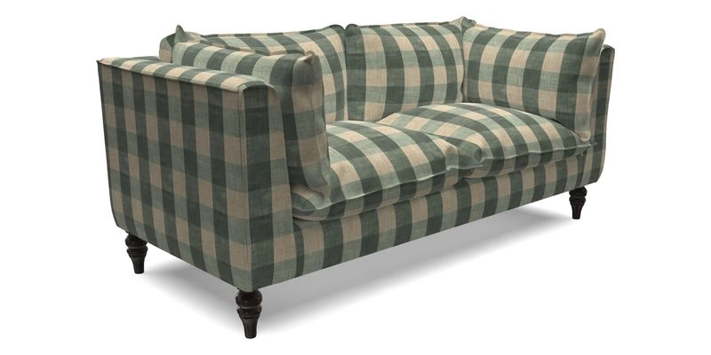 Aysgarth 3 Seater Sofa in Furrow Stripe Broad and Furrow Stripe Narrow Sunflower