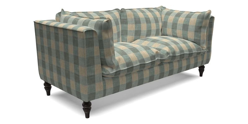 Aysgarth 3 Seater Sofa in Furrow Stripe Broad and Furrow Stripe Narrow Sunflower