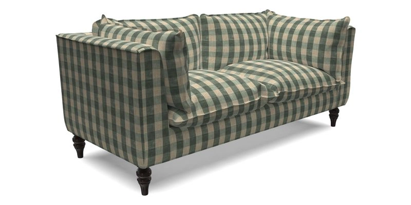 Aysgarth 3 Seater Sofa in Furrow Stripe Broad and Furrow Stripe Narrow Sunflower