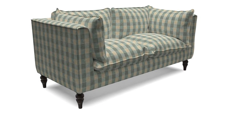 Aysgarth 3 Seater Sofa in Furrow Stripe Broad and Furrow Stripe Narrow Sunflower